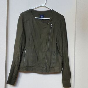 Gap Vintage Linen Blend Jacket.  Size M